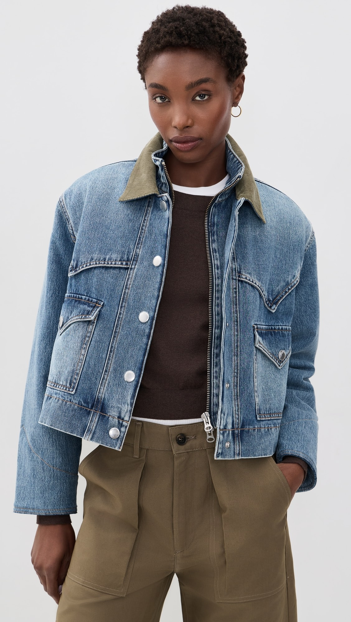 Veronica Beard Jean Wegner Denim Jacket | Shopbop | Shopbop
