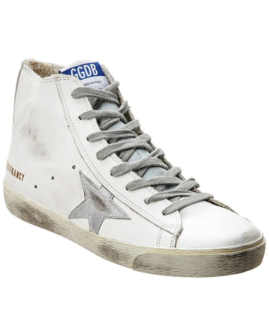 Golden Goose Francy Leather High-Top Sneaker | Shop Simon