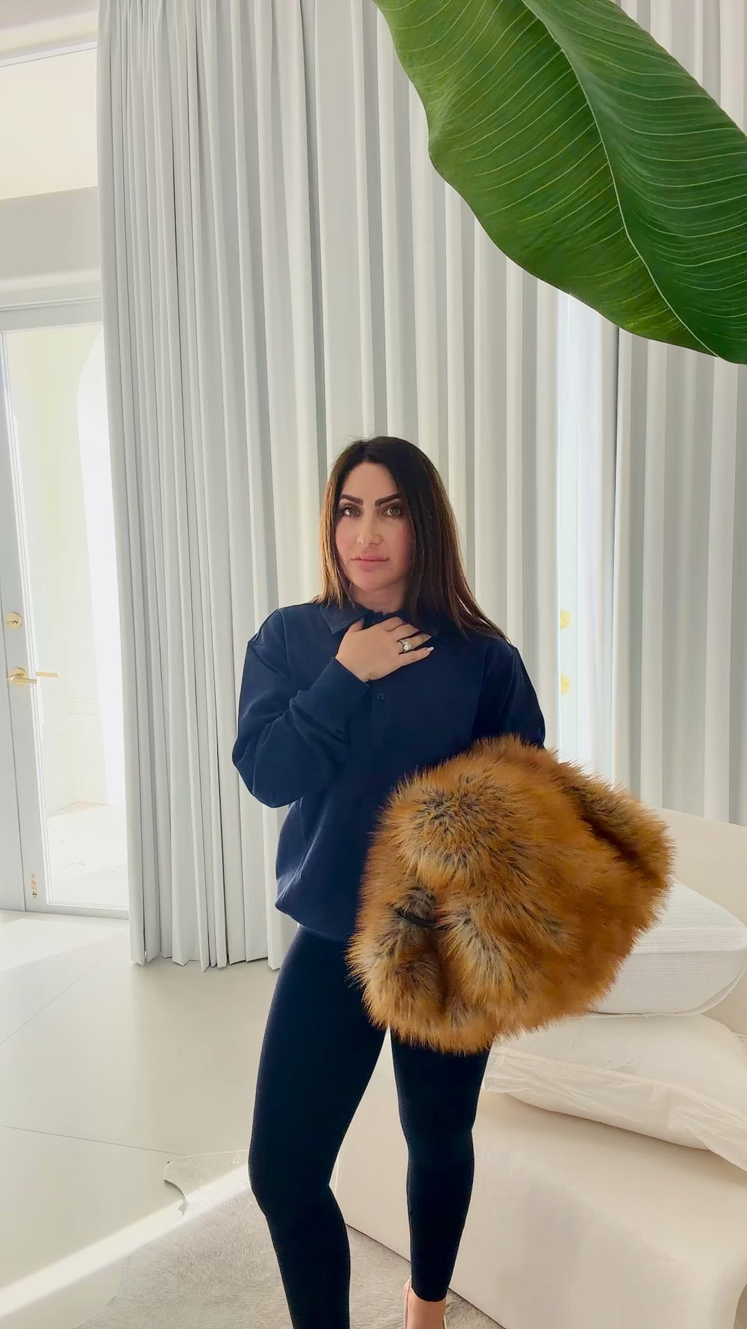 The perfect winter outfit! Even in Florida!! #furbag #navy #navyhenley 

#LTKU #LTKootd #LTKGiftGuide