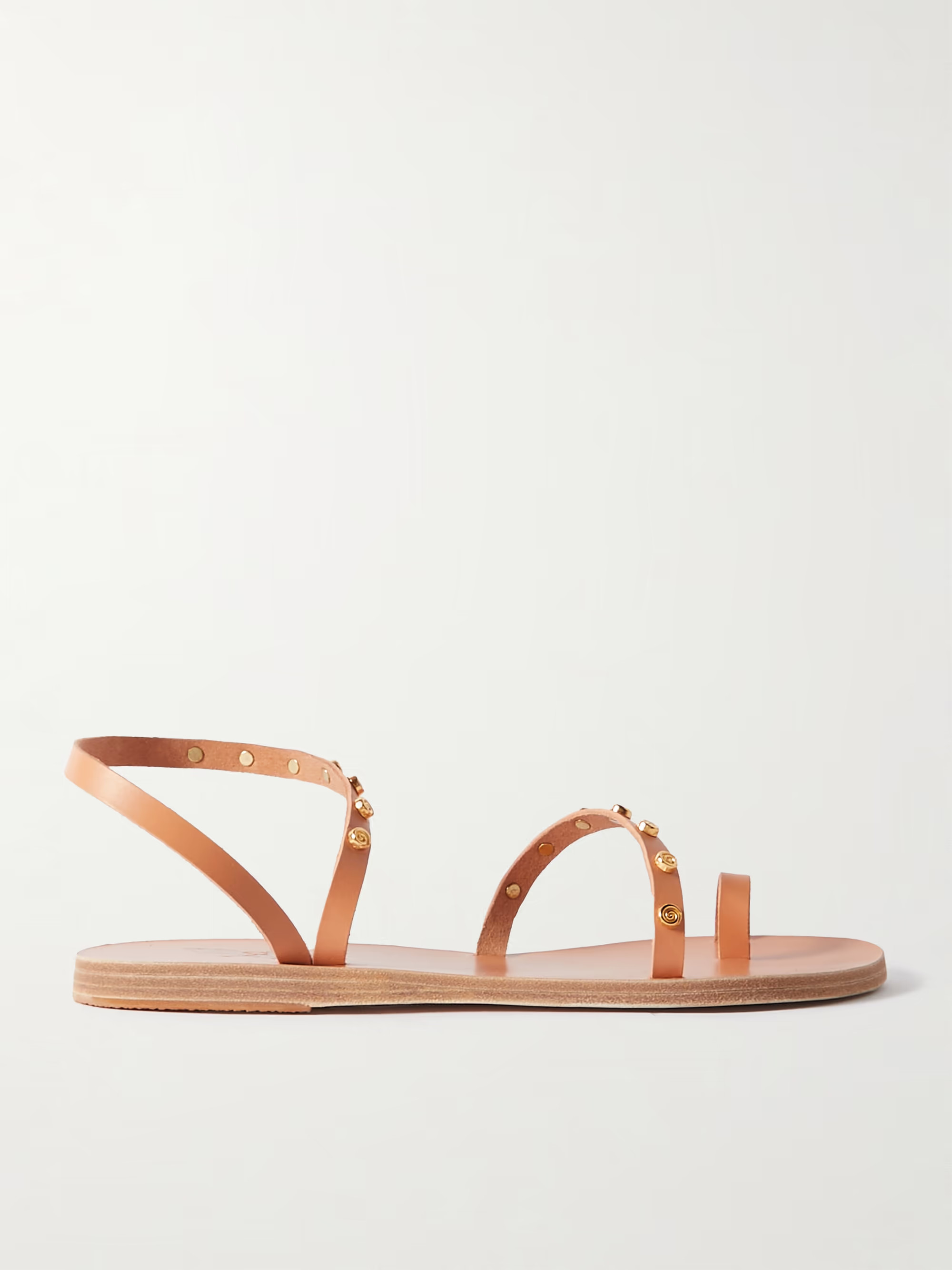Apli Eleftheria embellished leather sandals | NET-A-PORTER APAC