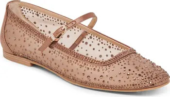 Ansel Crochet Mary Jane Flat (Women) | Nordstrom Rack
