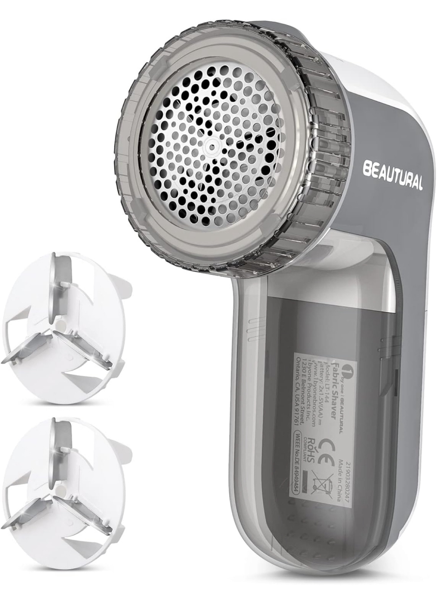 Easily remove lint, fluff, fuzz balls and bobbles from your favorite garments and fabrics
Suitable for sweaters, jerseys, blankets, bed sheets, upholstery and much more, but not for removing Pet Hairs
Sharp and durable blades that last for years and are easily replaceable with 2 included extra blades
3 shaving heights, 2 speeds and 3 shaving hole sizes for different types of fabric and bobble sizes
The adjustable height spacer safeguards wool sweaters and delicate fabrics from cuts or snags

#LTKHome #LTKFamily #LTKSaleAlert