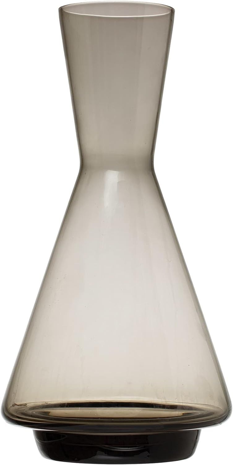 Bloomingville Modern Wine Smoked Glass Decanter, 10.75" | Amazon (US)