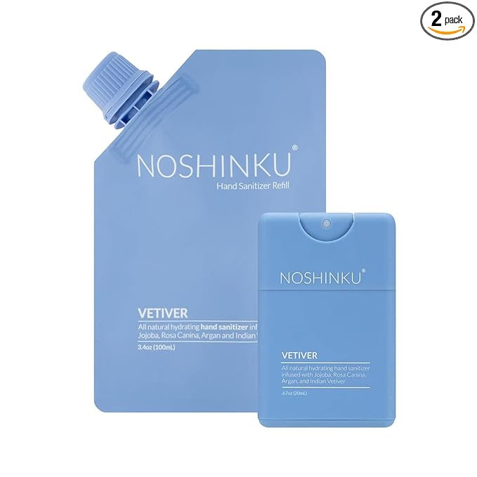 Noshinku Pocket Hand Sanitizer Refill Kit (Vetiver)       Send to LogieInstantly adds this produc... | Amazon (US)