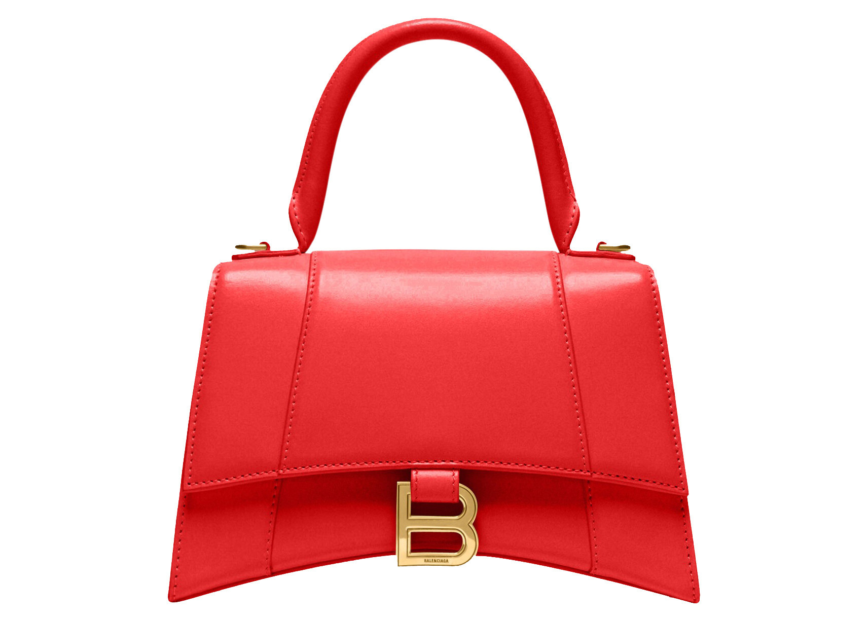Women's Balenciaga Hourglass Small Top Handle Bag in Red | StockX