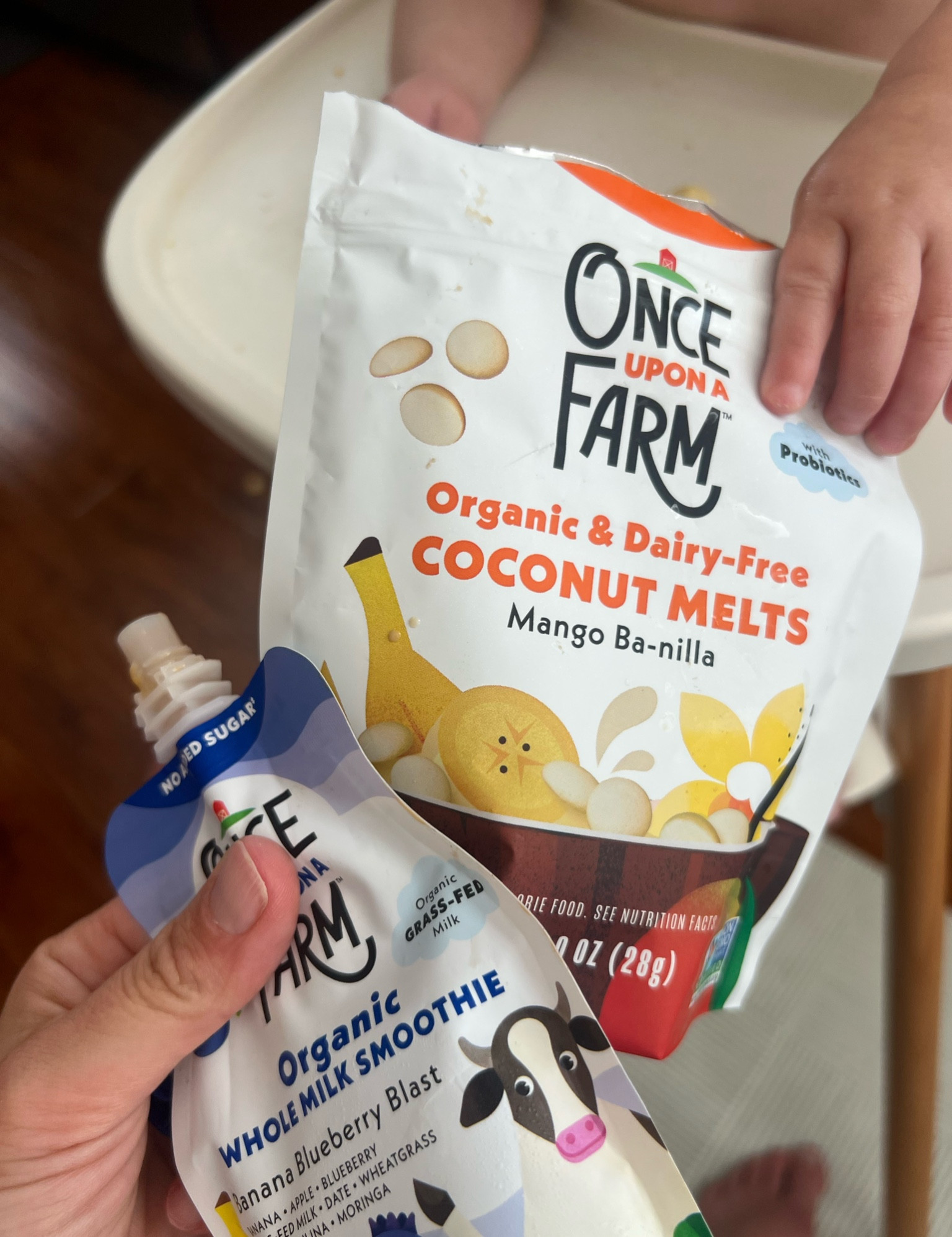 This girl and her once upon a farm obsession. We love these healthier options on the market  

#LTKKids #LTKFamily #LTKBaby