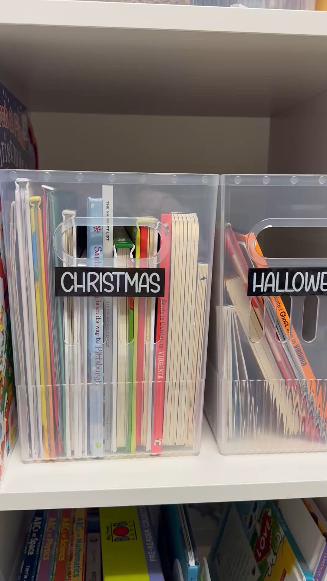 Organizing children’s books by holiday in the multipurpose bins for easy access to



#LTKKids #LTKFamily #LTKSeasonal