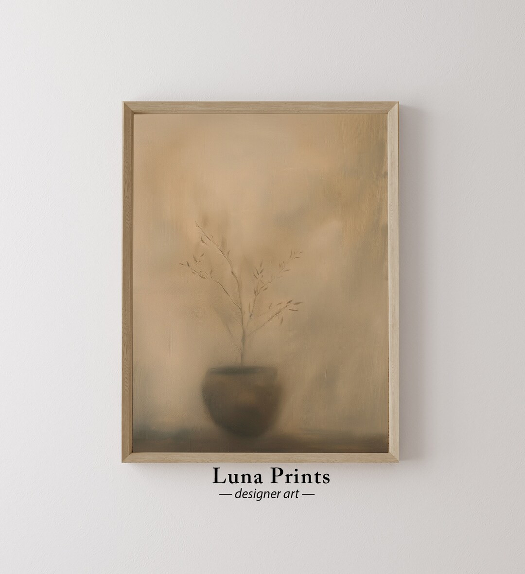 Muted Olive Tree Sketch, PRINTABLE ART, Neutral Modern Organic Art, Vintage Botanical Painting - ... | Etsy (US)