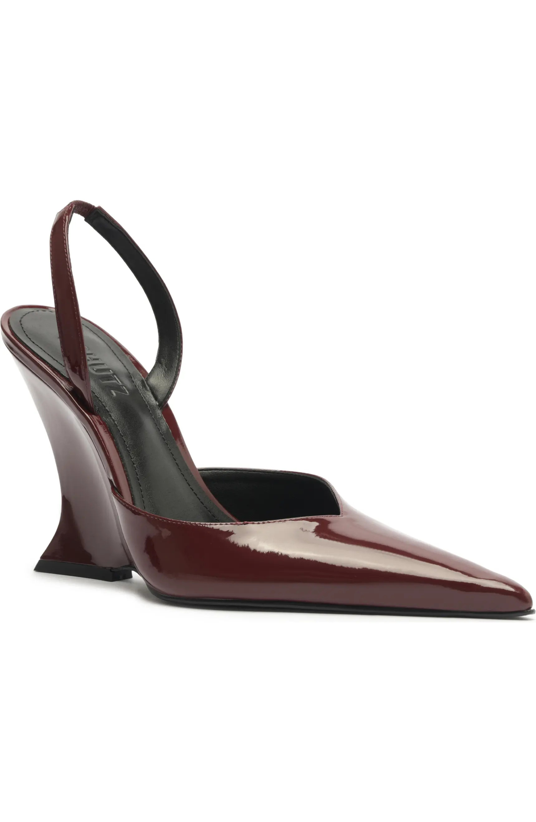Siena Slingback Pointed Toe Wedge Pump (Women) | Nordstrom