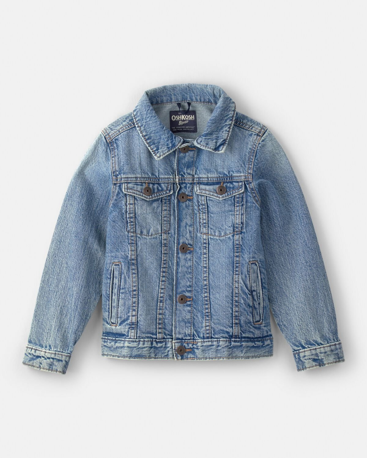 Kid Denim Jacket - Medium Wash | Carter's Inc