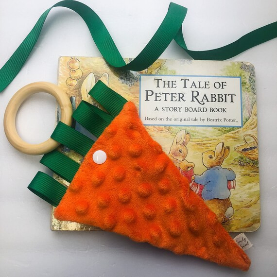 Crinkle Carrot Baby Crinkle Toy Easter Baby Toy Handmade | Etsy | Etsy (US)