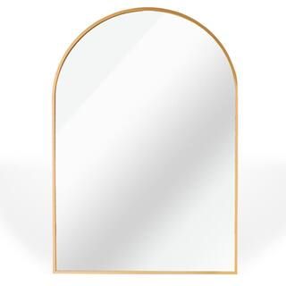 Seafuloy 36 in. H x 24 in. W Vanity Mirror with Metal Frame for Bathroom, Bedroom, Entryway, Modern  | The Home Depot