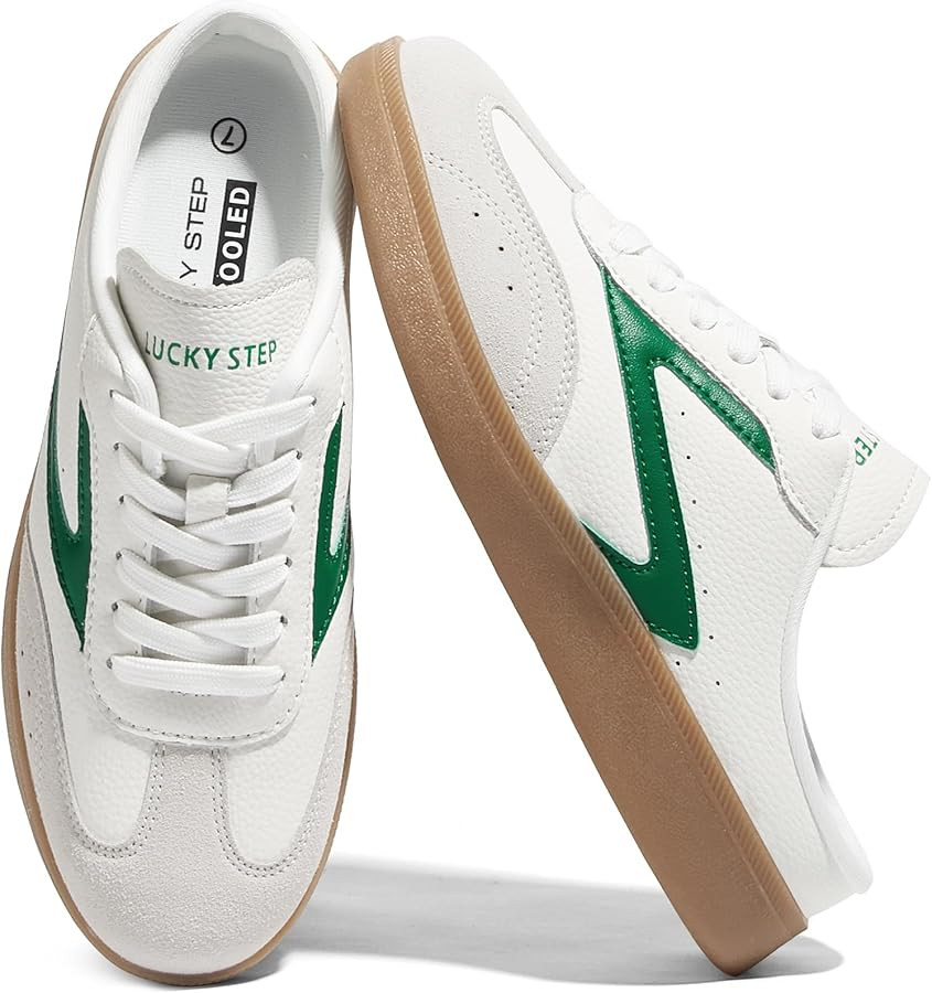 LUCKY STEP Women’s Mule Fashion Sneakers Slip On Backless Walking Shoes Winter Retro Comfy Casu... | Amazon (US)