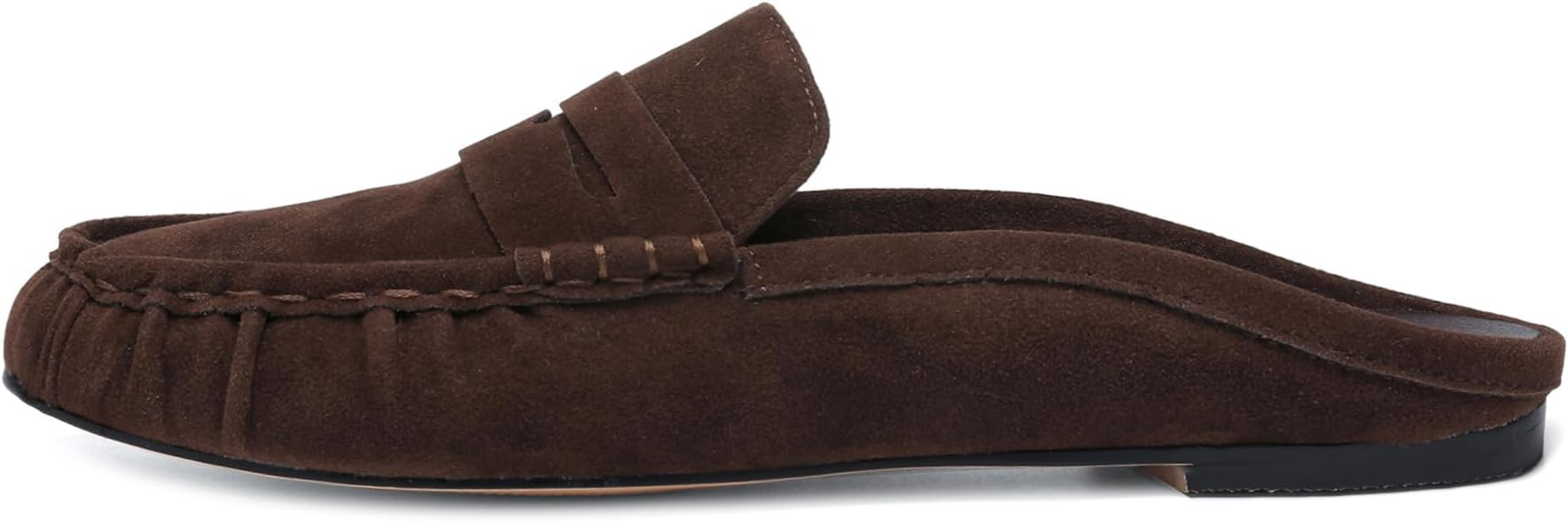 Penny Loafers for Women Comfortable Slip on Suede Loafers Mules Women’s Closed Toe Loafer Slide... | Amazon (US)