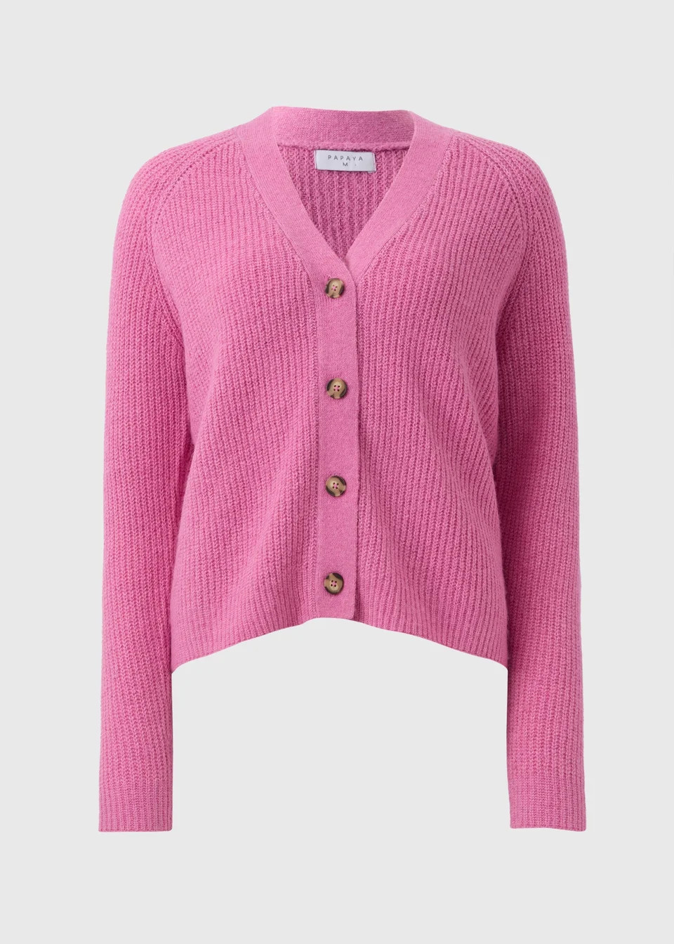 Pink V-Neck Cardigan | Matalan (UK)