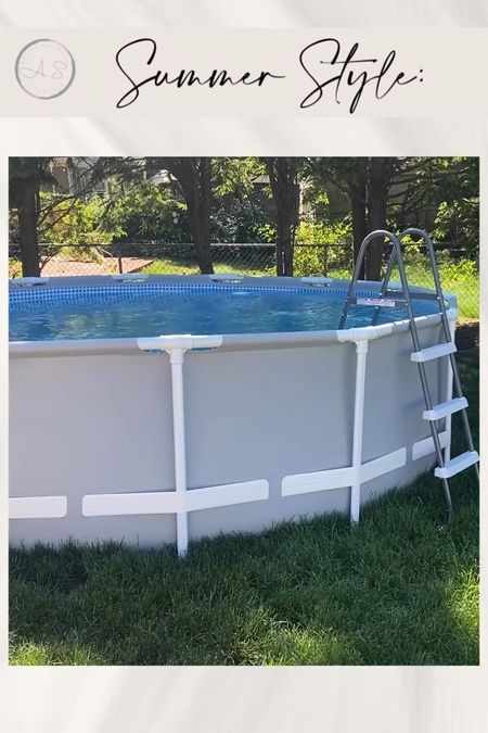 Bought this pool on Amazon and my kids have been enjoying it everyday!  Great price. Very durable!  Different sizes available too  

#LTKKids #LTKFamily #LTKHome