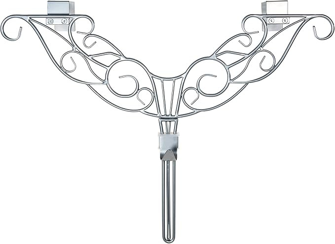 [Front Door WREATH HANGER] - Antler Design | ADJUSTABLE Hook Length for Tall and Small Doors | PA... | Amazon (US)
