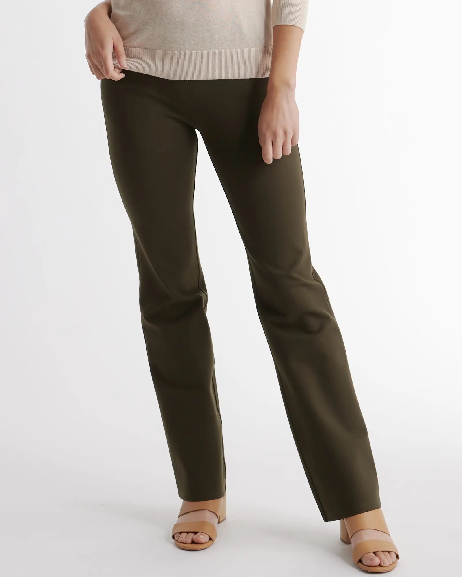 Ultra-Stretch Ponte Bootcut Pants | Quince