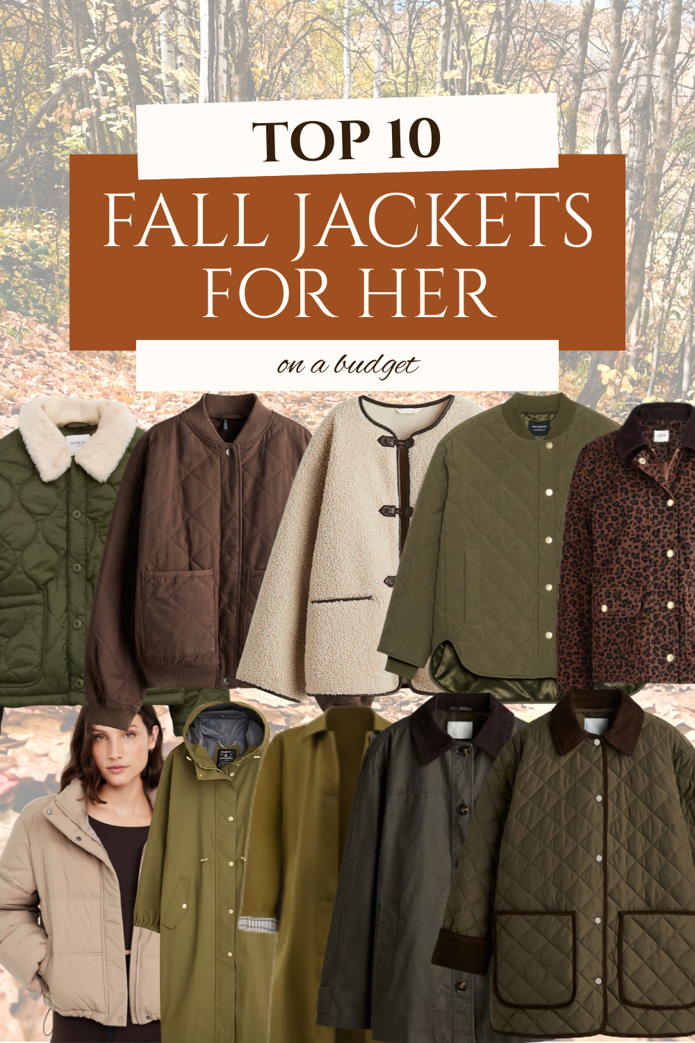 My favorite fall jackets on a budget!

From a perfect dupe for the Sezane Clyde Trench to a $64 Barbour dupe - these coats will help you have a stylish fall without breaking the budget. 

 #LTKFallSale #LTKSeasonal #LTKOver40