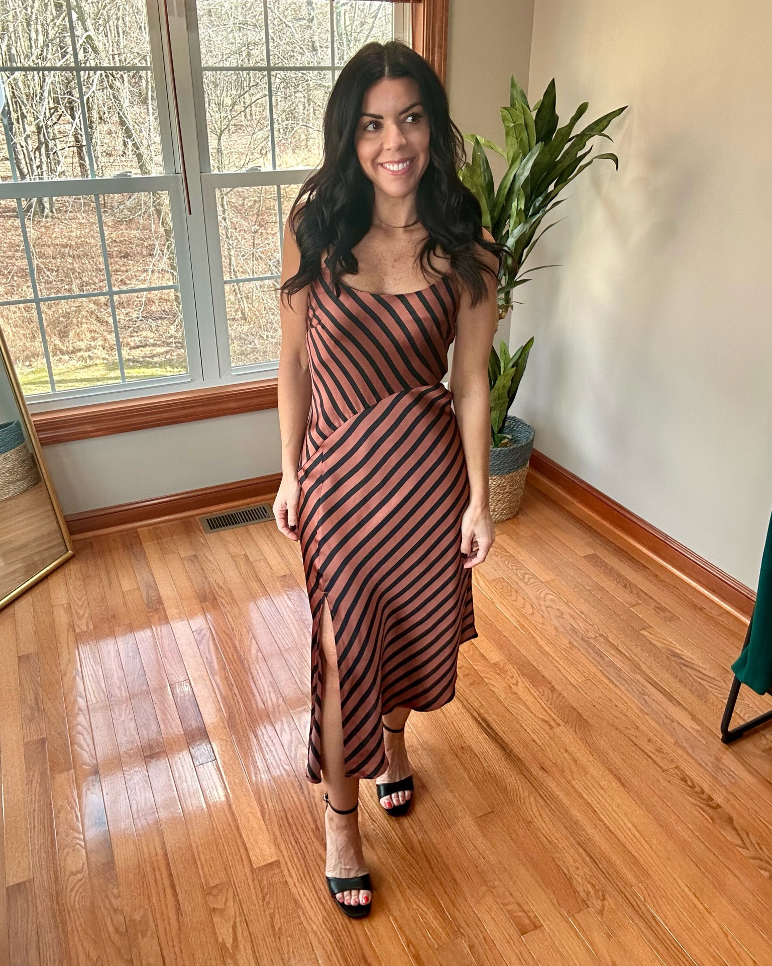 Brown Dress Black Slip Dress Target Brown Satin Dress: Work, Party, Silk  Options