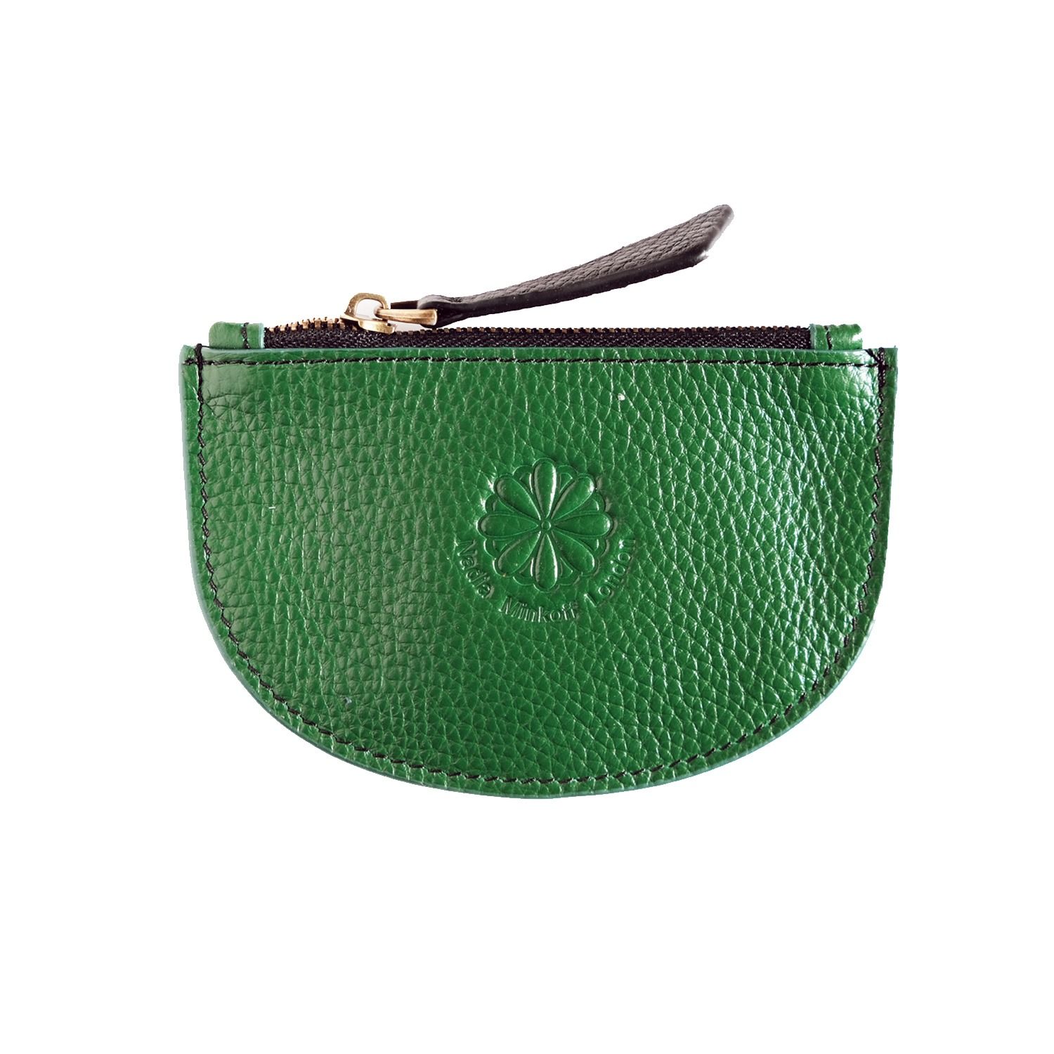 Curve Coin Purse Bottle Green | Wolf and Badger (Global excl. US)
