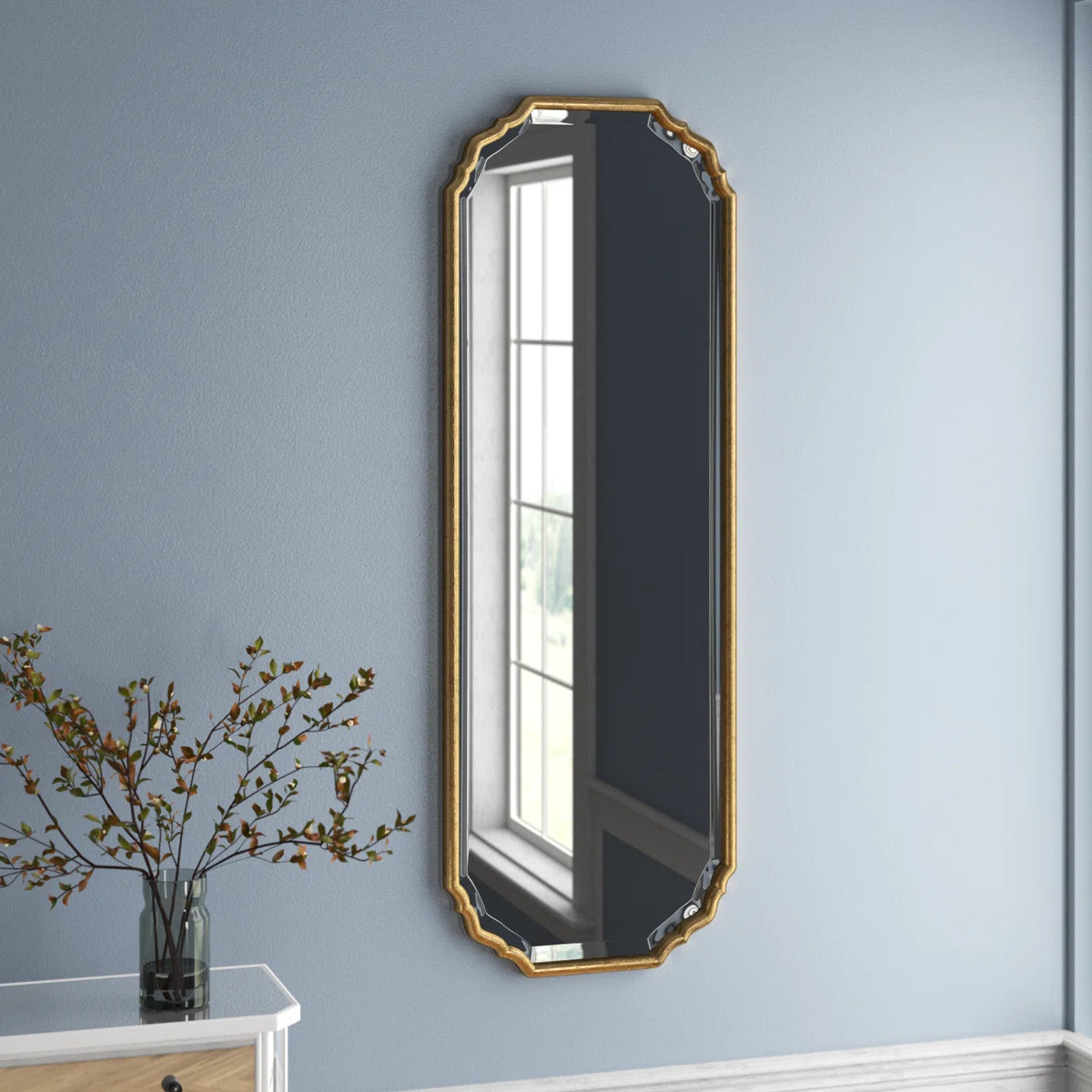 Willa Arlo™ Interiors Everly Traditional Beveled Full Length Mirror & Reviews | Wayfair | Wayfair North America