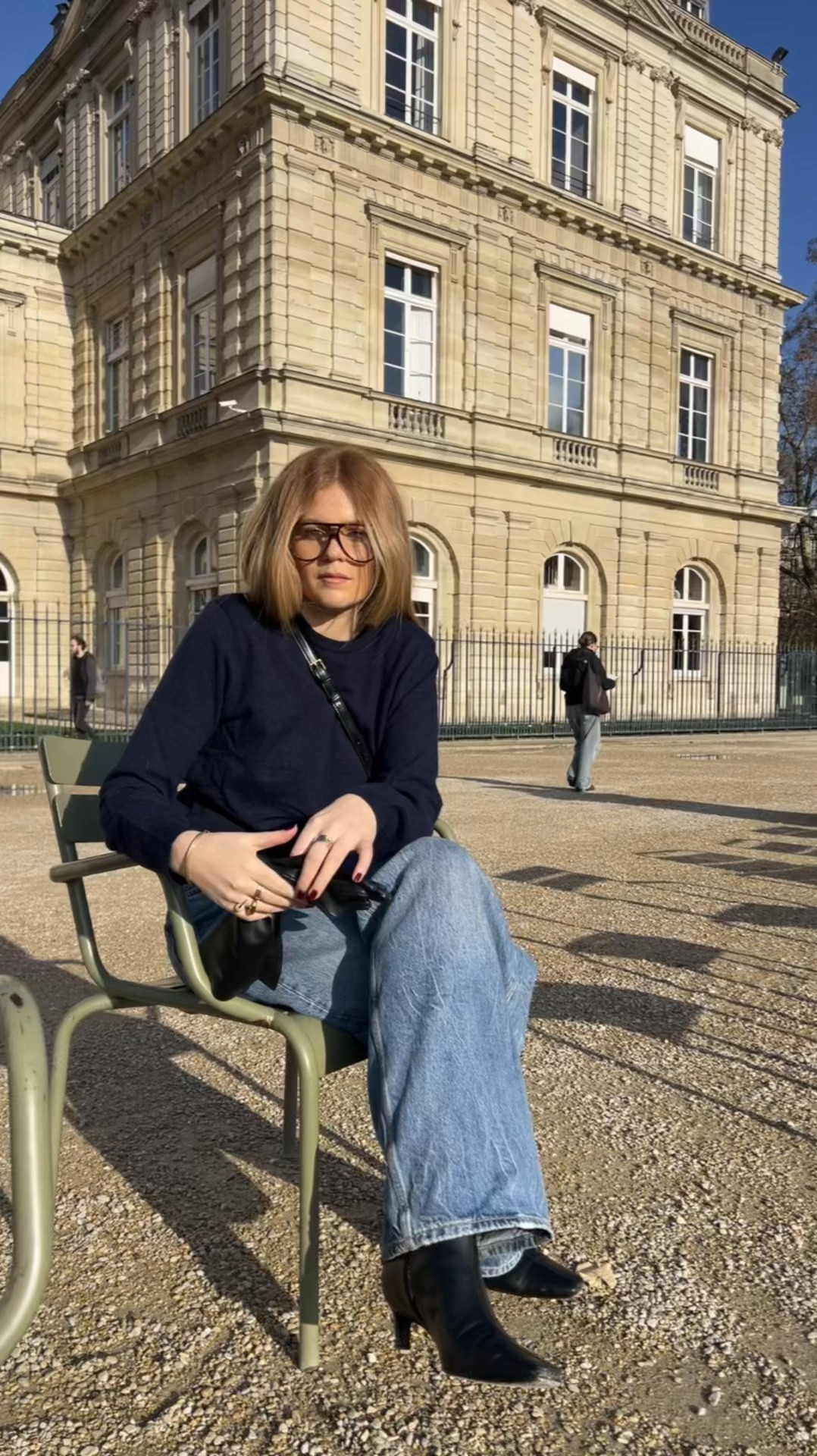 Paris ootd 

Glasses - jimmy fairly 
Jeans - zara

#LTKmodest #LTKbag #LTKstyletip