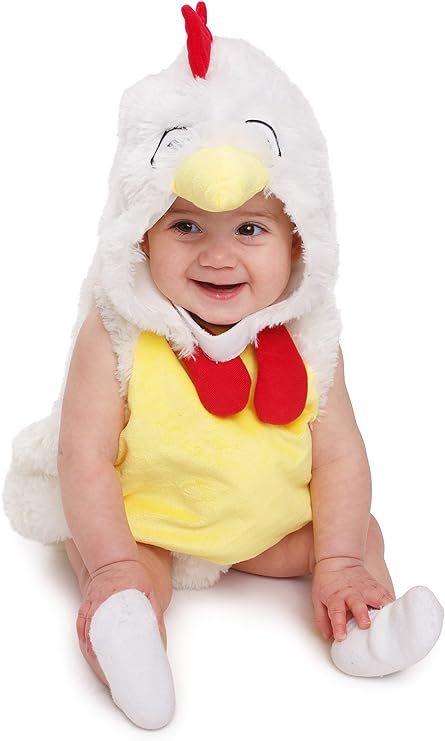 Dress-Up-America Baby Rooster Costume - Infant Halloween Chicken Costume For Girls And Boys | Amazon (US)