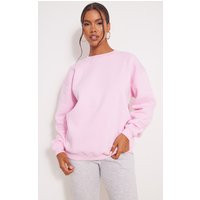 Baby Pink Oversized Sweatshirt | PrettyLittleThing UK