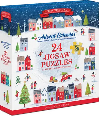Puzzle Advent Calendar Christmas Town | Nordstrom