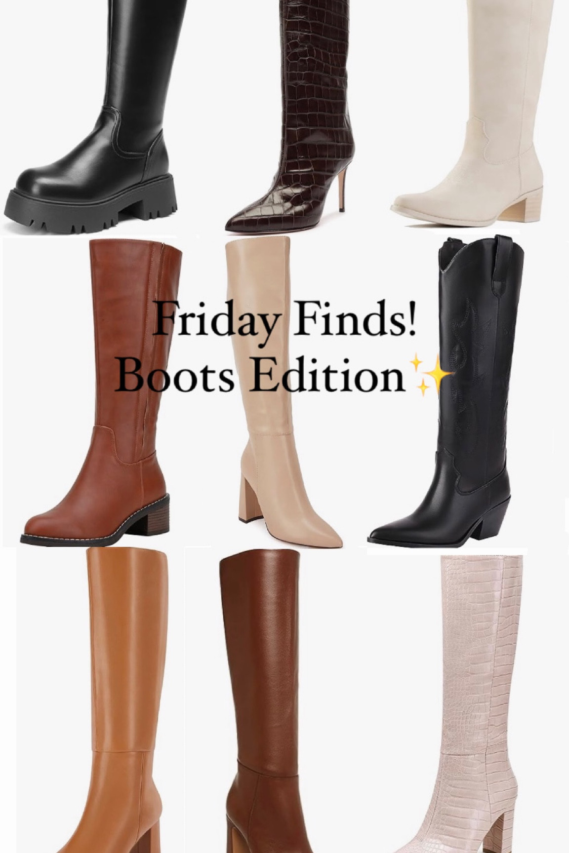 Friday Finds! Knee High boots to add to your wardrobe this fall all from Amazon! 

#LTKSeasonal #LTKshoecrush #LTKSale