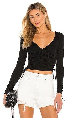 Lovers and Friends Dory Top in Black from Revolve.com | Revolve Clothing (Global)