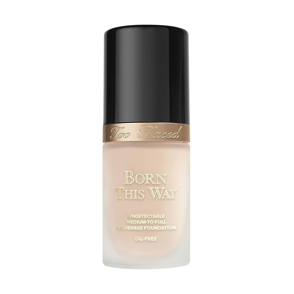 Too Faced Born This Way Natural Finish Longwear Liquid Foundation | Medium-To-Full Coverage | Hyd... | Amazon (US)