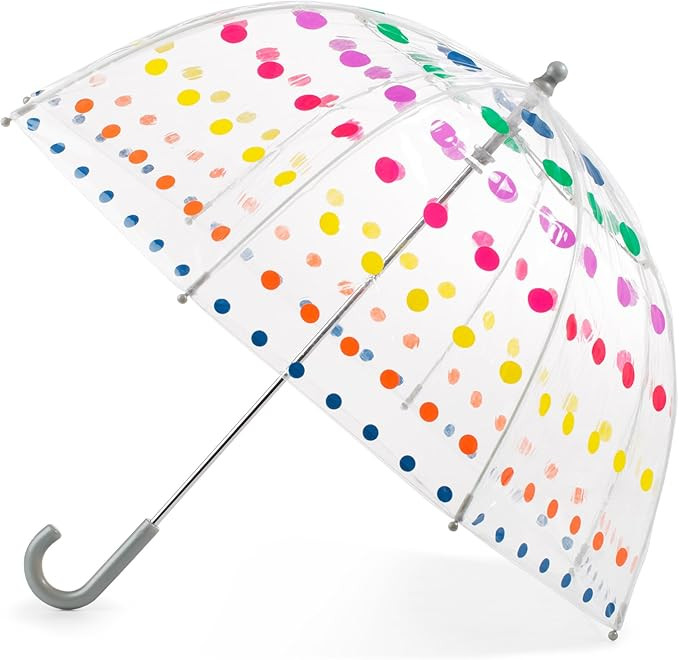 Totes Adults and Kids Clear Bubble Umbrella with Dome Canopy, Lightweight Design, Wind and Rain P... | Amazon (US)