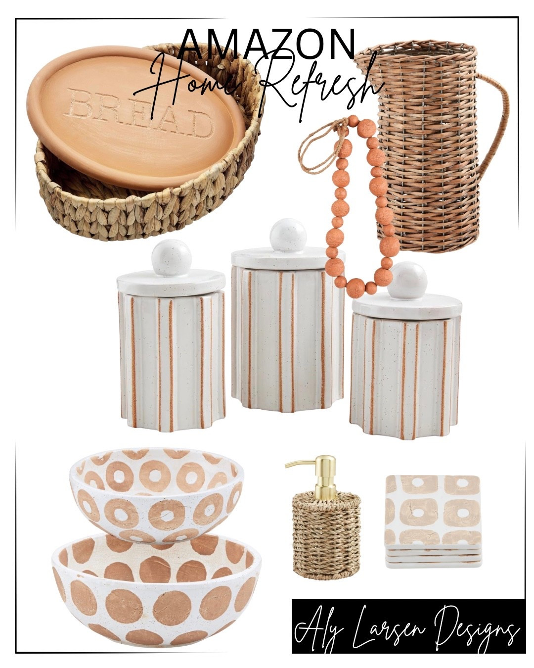 Amazon Mud Pie Terracotta kitchen decor
Kitchen decor refresh ideas 

#LTKHome