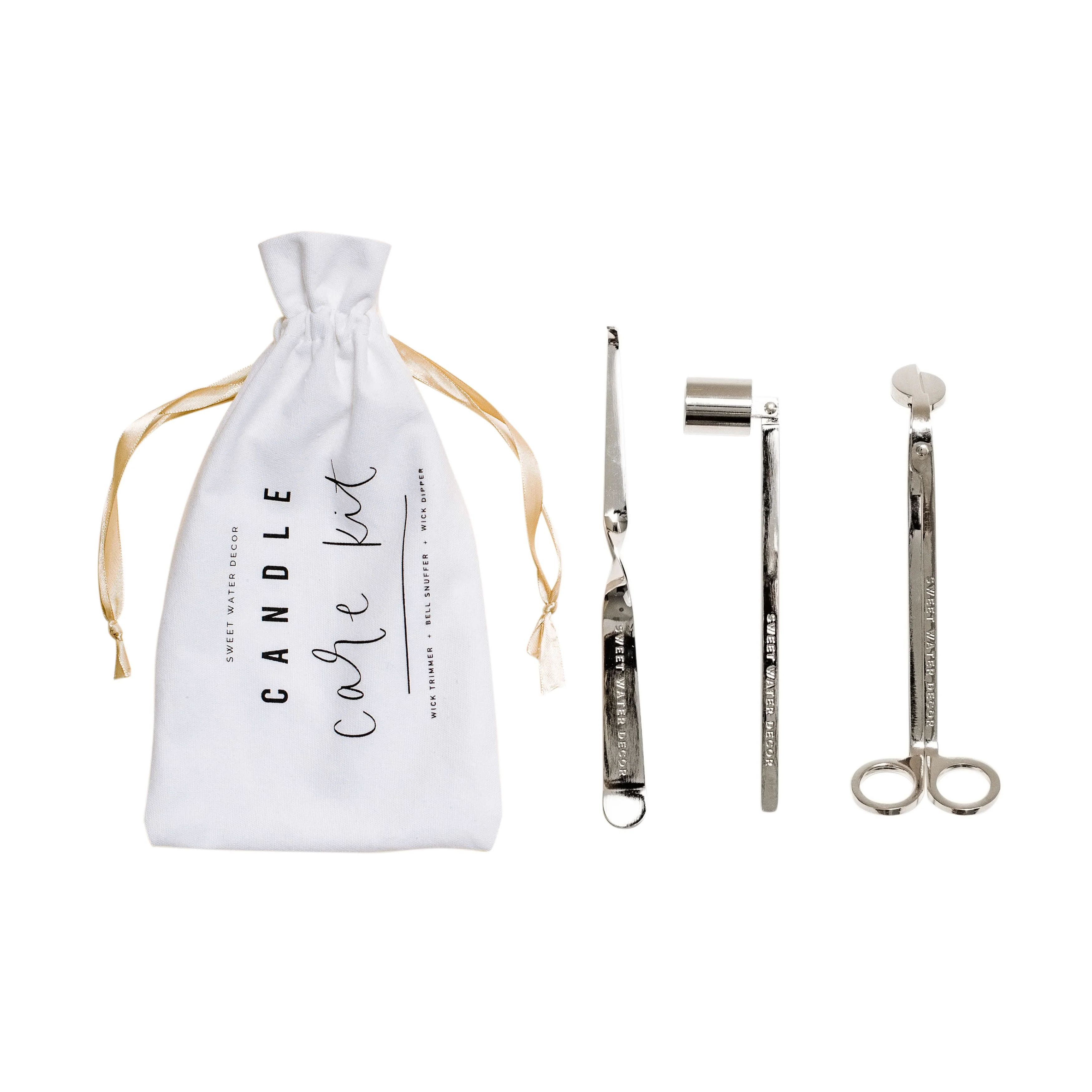 Silver Candle Care Kit | Sweet Water Decor, LLC