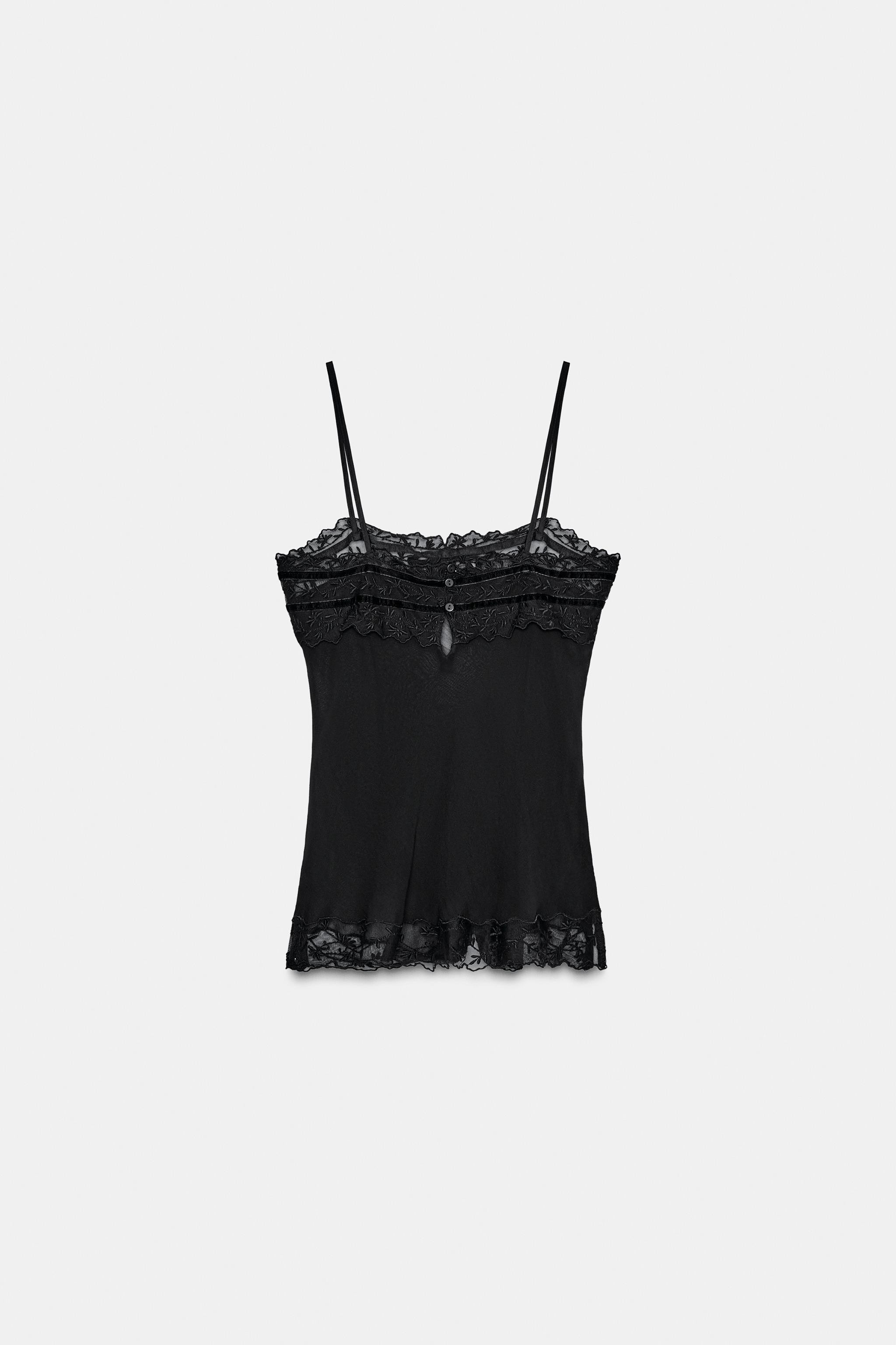 COMBINED GEORGETTE TOP WITH BOWS | Zara US