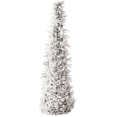 Snowy Flocked Twig Cone Christmas Tree | Kirkland's Home