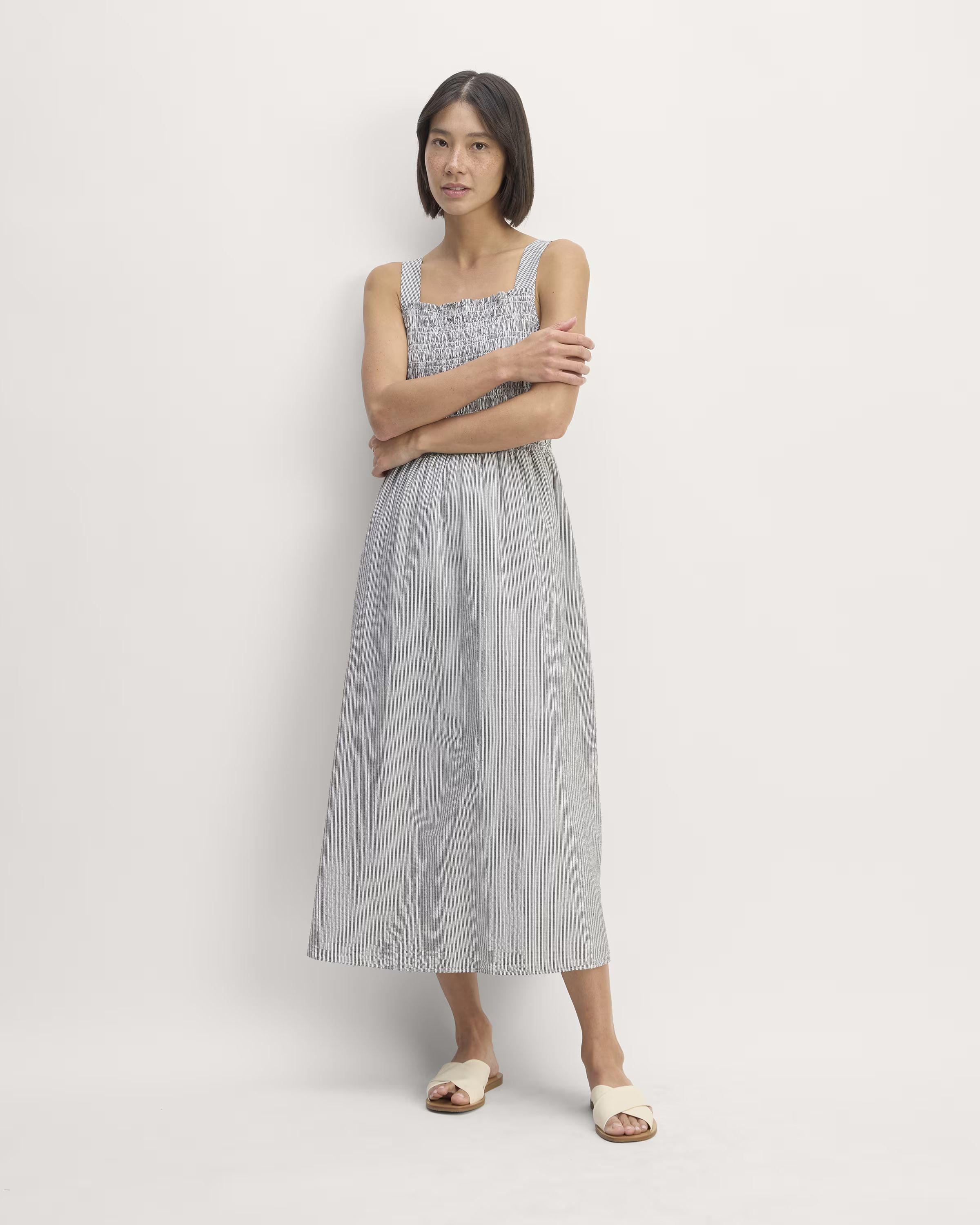 The Gauze Smock Dress | Everlane