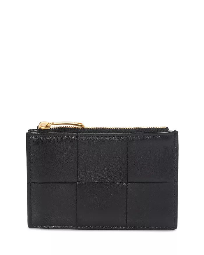 Bottega Veneta Cassette Intreccio Leather Card Case Handbags - Bloomingdale's | Bloomingdale's (US)