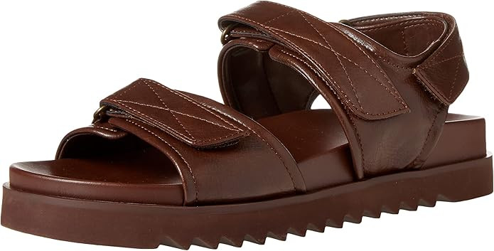 The Drop Women's Maize Padded Two Strap Velcro Platform Sandal | Amazon (US)