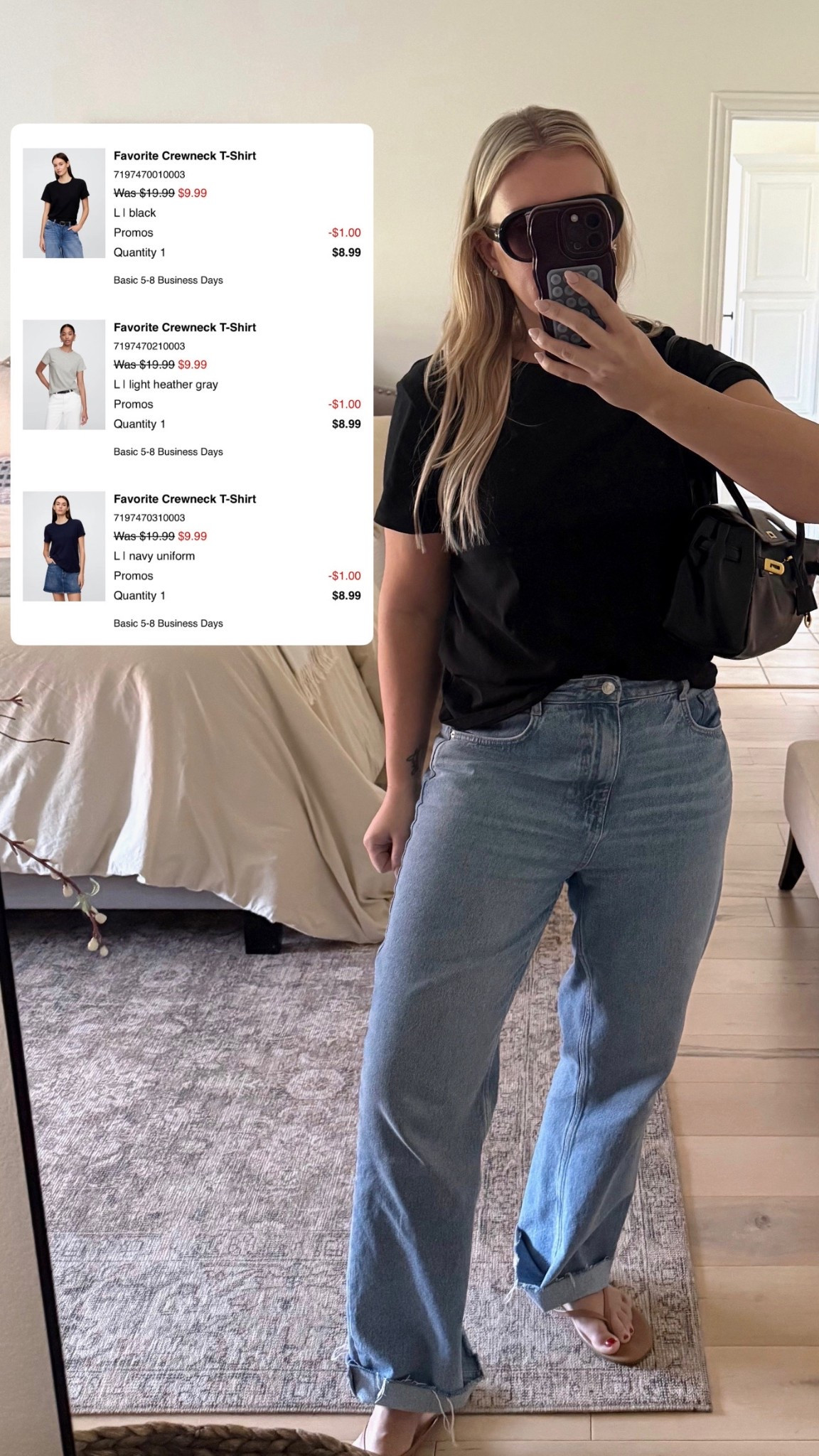 My favorite tee is on sale, so I grabbed another black and two more colors! I’m very picky about tshirts, and I love the way this one fits!! #tshirt #everyday #basics 

#LTKdayinmylife #LTKmomlife #LTKSaleAlert