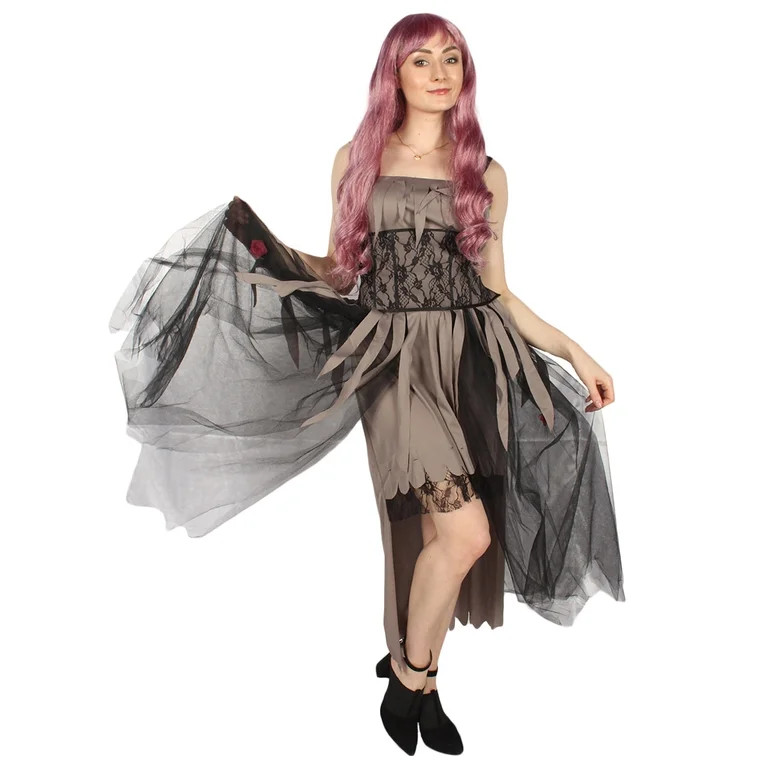 Adult Women's Zombie Gothic Costume |  Multi Color Cosplay Costume - Walmart.com | Walmart (US)