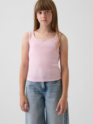 Kids Pointelle Tank Top | Gap (CA)