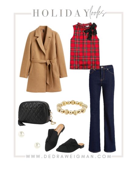 Another beautiful holiday outfit! Perfect for Christmas! 

#christmasoutfit #holidayoutfit #plaidblouse 

#LTKstyletip #LTKSeasonal #LTKHoliday