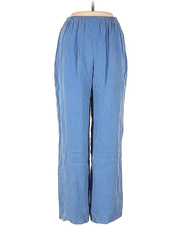 Cynthia Max 100% Other Blue Casual Pants Size L (Petite) - 80% off | thredUP