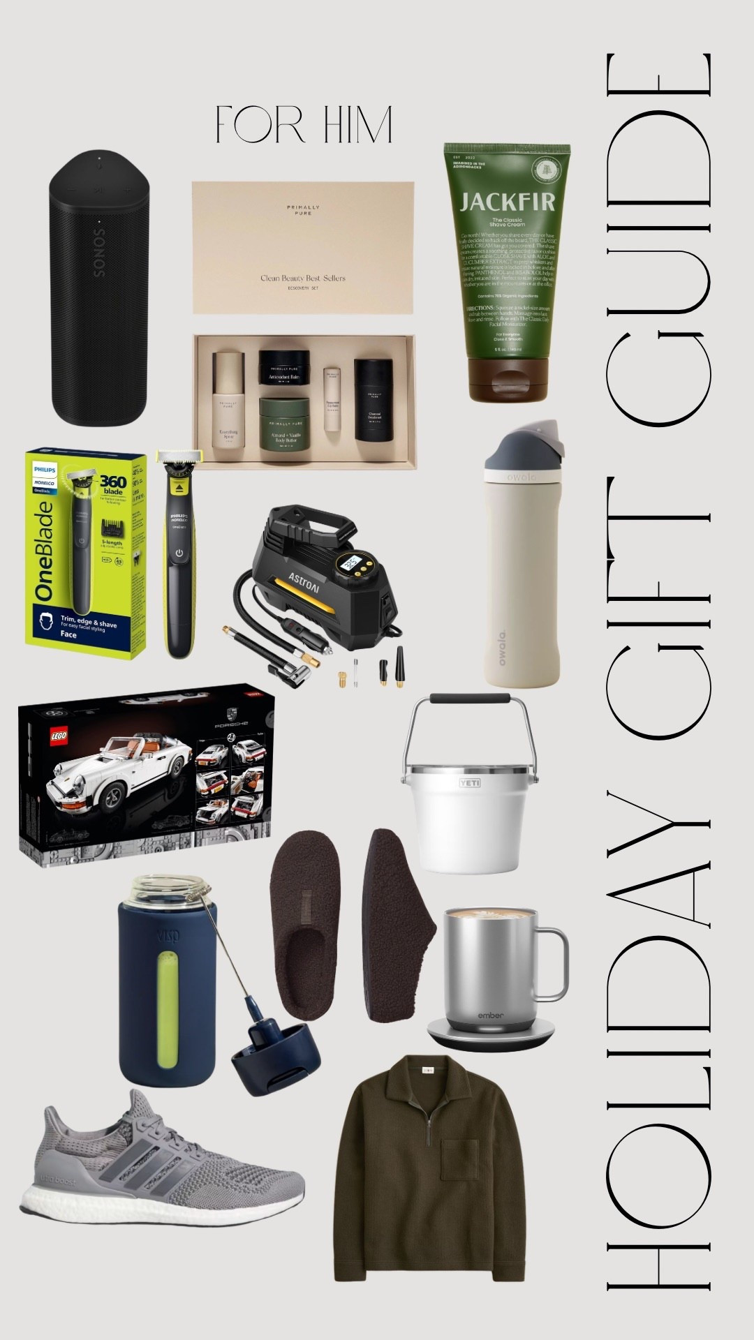 Gifts for him
Gifts for husband
Gifts for boyfriend 
Gift guide 


#LTKHoliday #LTKGiftGuide #LTKMens