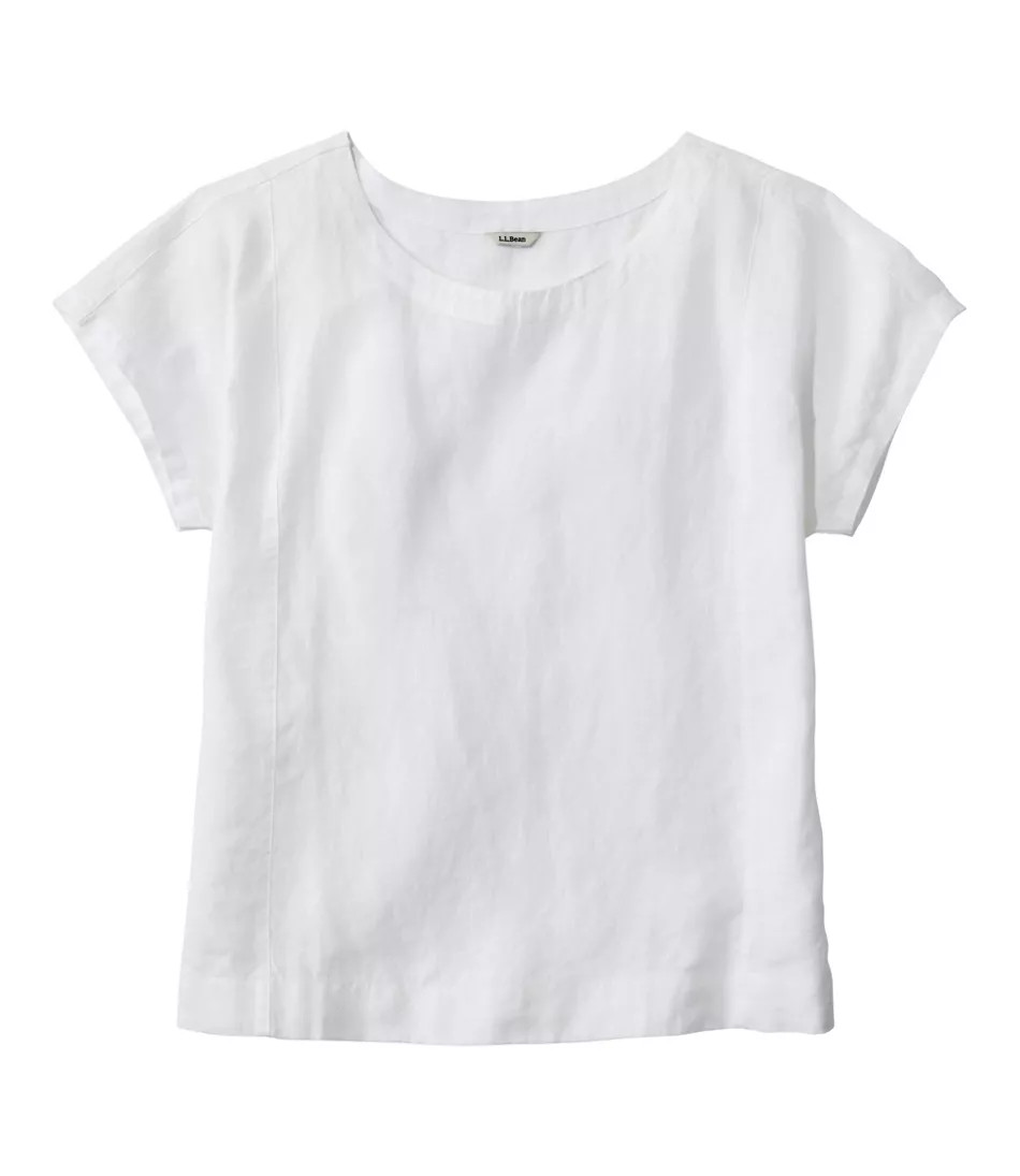 Women's Premium Washable Linen Shirt, Short-Sleeve | L.L. Bean