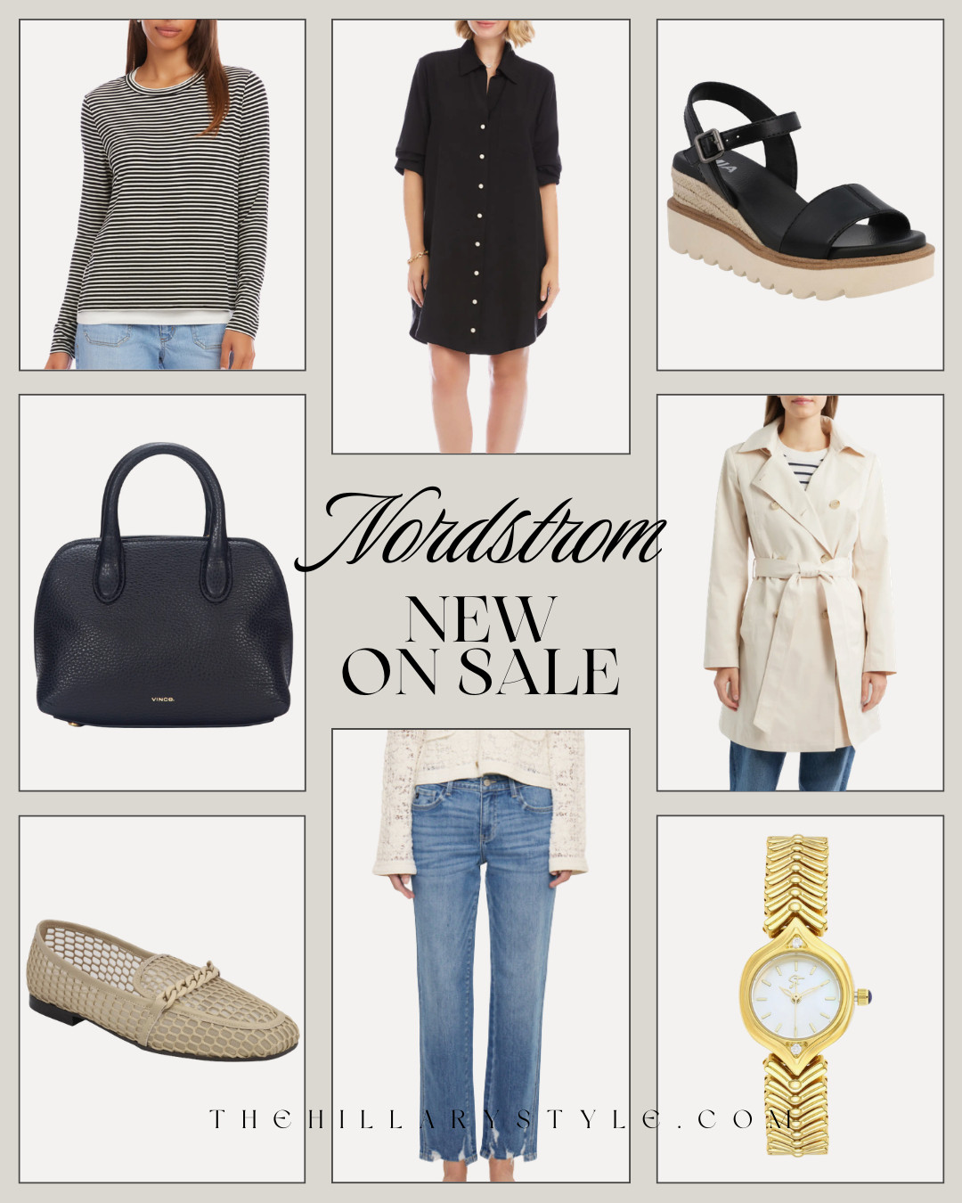 Nordstrom Sale Alert: Spring Closet Staples & Capsule Wardrobe Finds

It's time to build your perfect spring capsule wardrobe with these major Nordstrom sale finds! 🌸 These are the key closet staples you’ll reach for all season long. From the classic beige trench coat for layering to the go-to striped top and everyday straight-leg jeans, these pieces offer timeless style. Don’t miss the essential black dress shirt and chic woven flats that are trending now. Plus, elevate any look with an understated black structured bag and a touch of gold jewelry, all at incredible new sale prices. 

 #TheHillaryStyle #NordstromSale #NordstromFinds #SpringClosetStaples #SpringCapsuleWardrobe #ClosetEssentials #ClassicStyle #TrenchCoat #StripedTop #StraightLegJeans #LTKstyletip #LTKfashion #LTKunder100 #FoundOnSale #WovenFlats #FashionDeals #TheHillaryStyle 

#LTKootd #LTKSeasonal #LTKSaleAlert