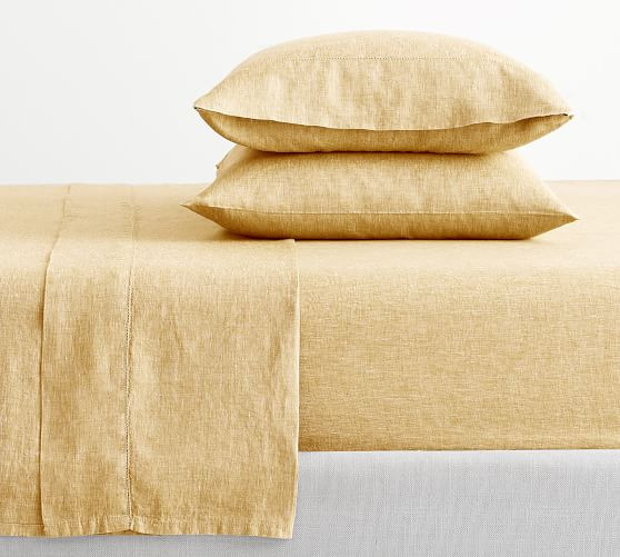 Belgian Flax Linen Sheet Set | Pottery Barn (US)